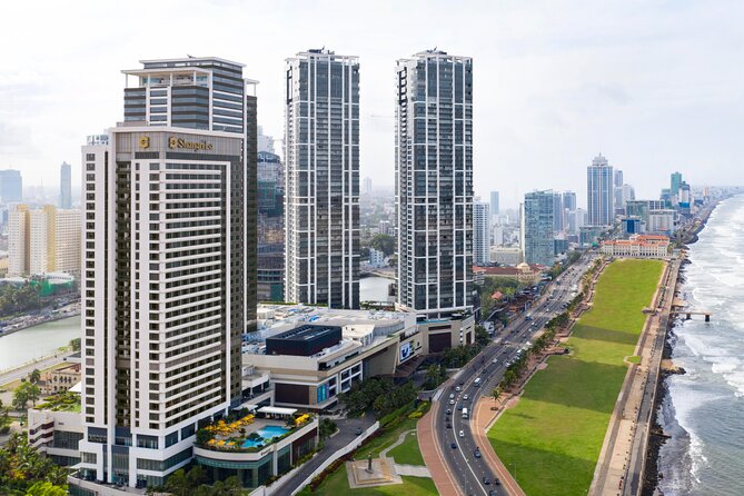 Colombo city tour by car ( Private ) - Parliament Drive views and the big-government look