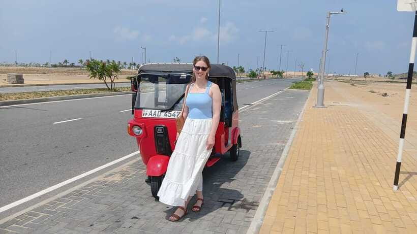 Colombo City Tour by Tuk-Tuk with Hotel Pickup - All Include - Dutch Hospital precinct, Colombo Town Hall, and the Lotus Tower contrast