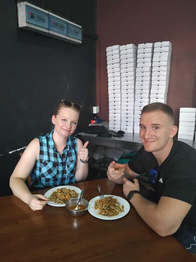 Colombo Foods Tour by Tuk Tuk ( Food chargers included ) - Pittu with Crab Curry and Sambols, The Heat and the Comfort