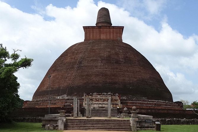Day Tour Anuradhapura from Kandy by Lux Tours Lanka - Ruwanweli Maha Seya: the white dagoba and the 344 elephants