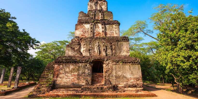 Day Trip to the Ancient Capital of Polonnaruwa From Colombo - Demala Maha Seya and the stupa-side of Polonnaruwa