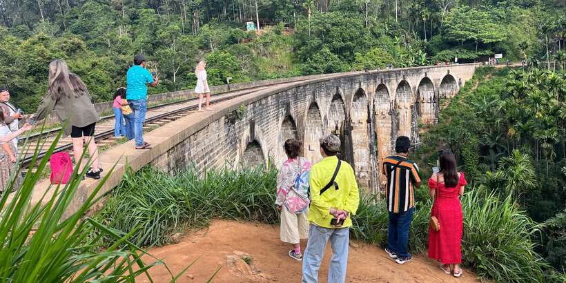Ella: Tea Factory, Train, and Nine Arch Day Tour with Pickup - Ravana Waterfall: the dramatic start that sets the tone