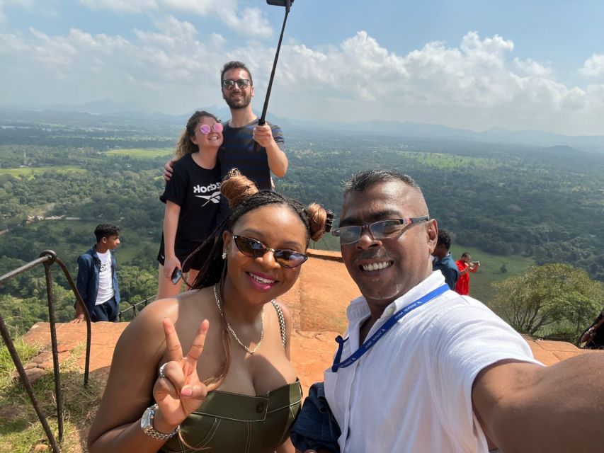 From Kandy: Sigiriya, Dambulla and Minneriya Private Tour - Dambulla Cave Temple and the Golden Temple: Calm Caves With Big Presence