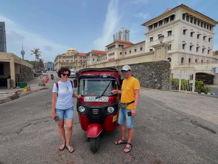 From Negombo: Colombo City Tour by Tuk Tuk with Hotel Pickup - Street food wrap-up, what you should know before you eat