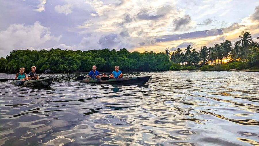 Negombo: Kayaking in the Lagoon - Fishing life on the water: watch, don’t take