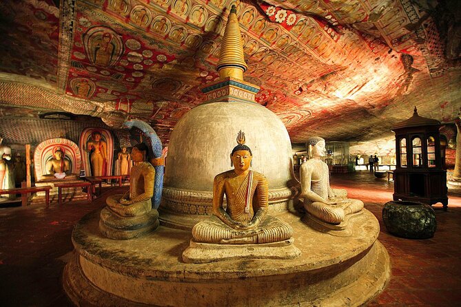 Safari Day Tour to Sigiriya Lion Rock and Golden Cave Temple - One Long Day From Colombo: Pickup, Group Size, and Time Reality