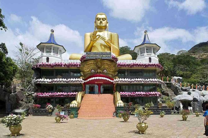 Sigiriya Rock and Dambulla Cave Temple Day Tour - Dambulla Cave Temple: Buddha statues and painted cave halls