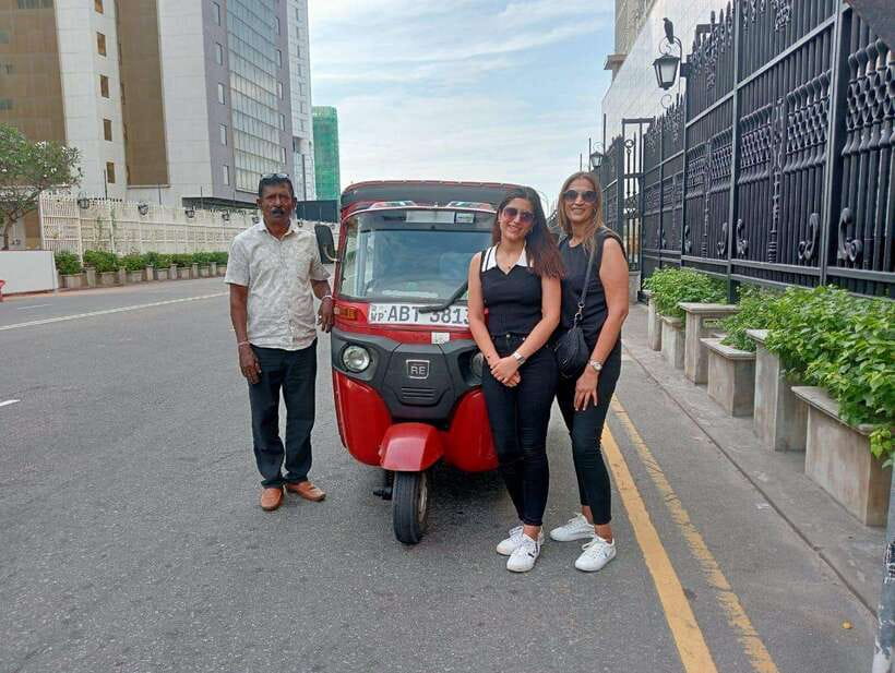 Tuk Tuk Tales of Colombo From Cruies - Lotus Tower, Red Mosque, and Old Parliament: seeing the contrasts fast